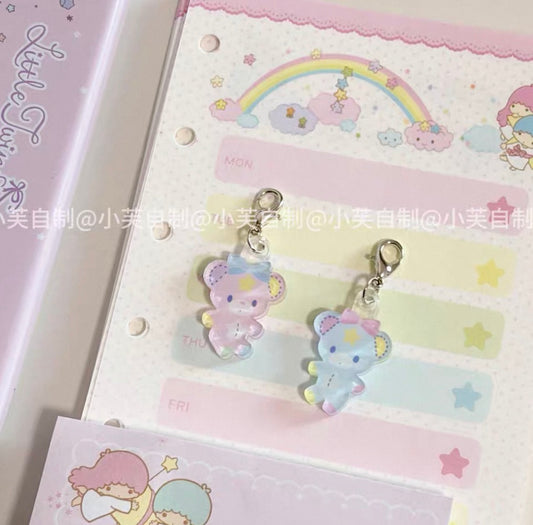 {byfufu} little twin stars bear strap