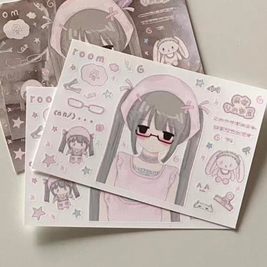 {21chuan} sweet afternoon dream sticker sheet