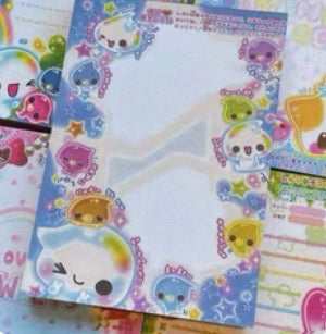 {fei dao} vintage rainbow jelly 100p memo