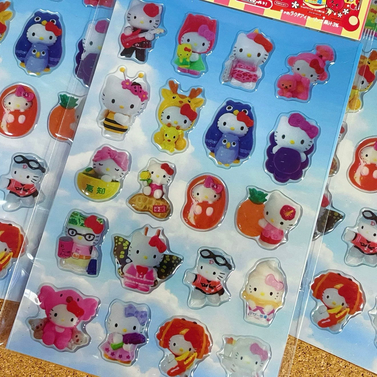 {fei dao} vintage hello kitty epoxy characters