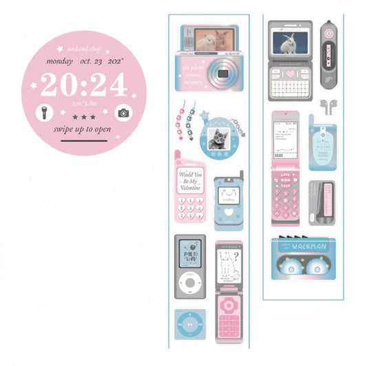 {andandshop} electric kiss cut tape