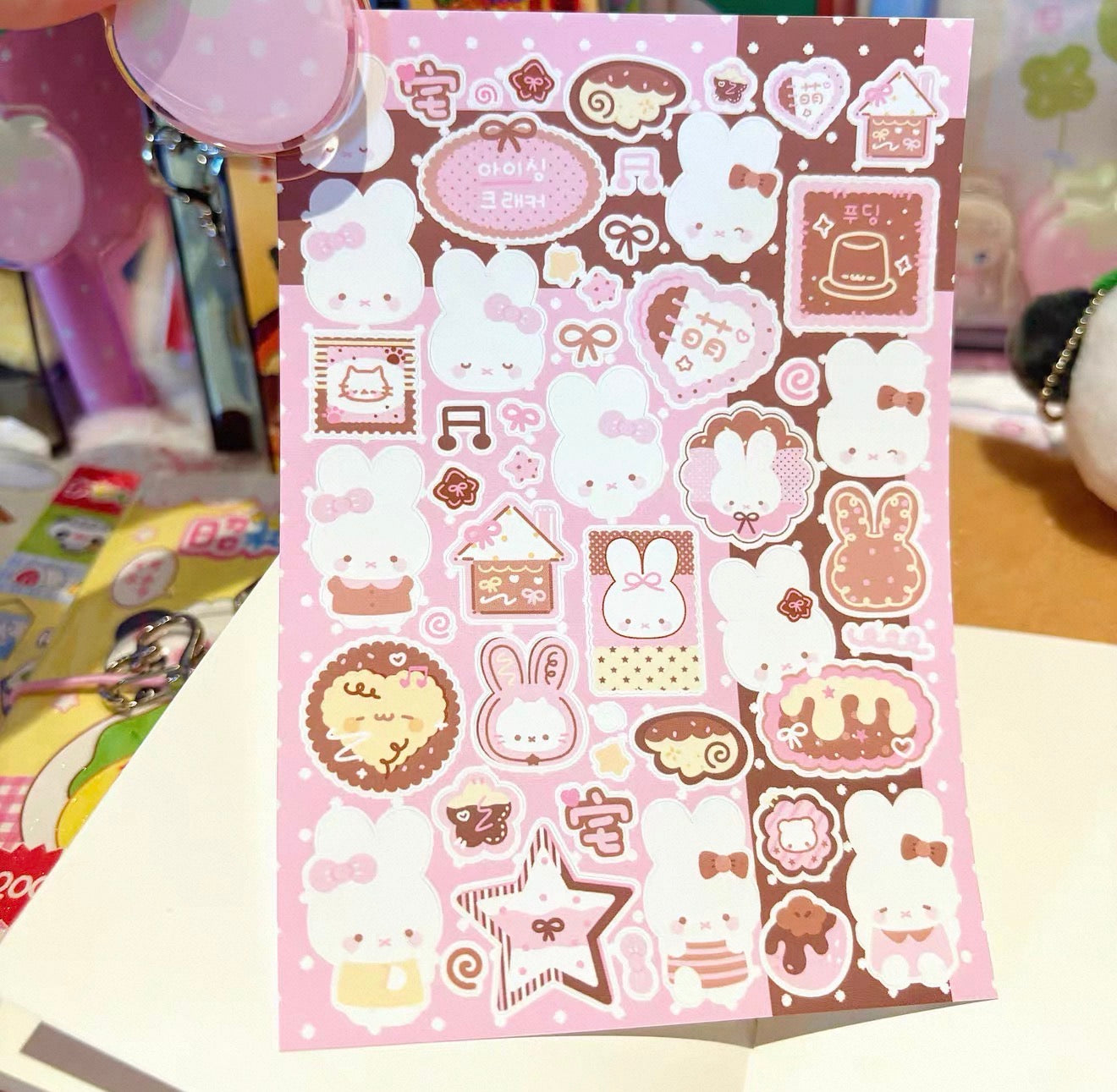 {rinki day} marshmallow chocolate biscuit bunny