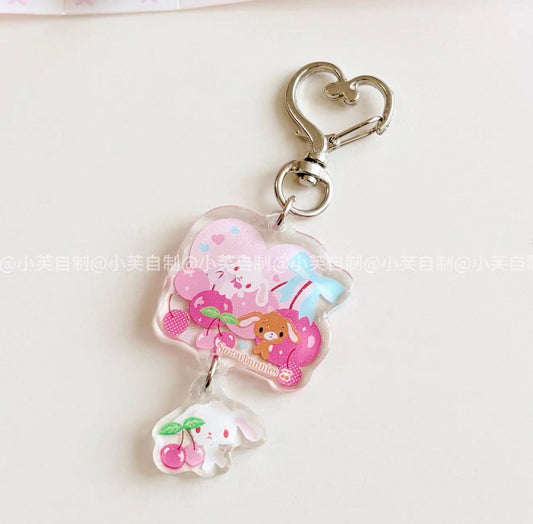 {byfufu} sugarbunnies dessert acrylic keychain