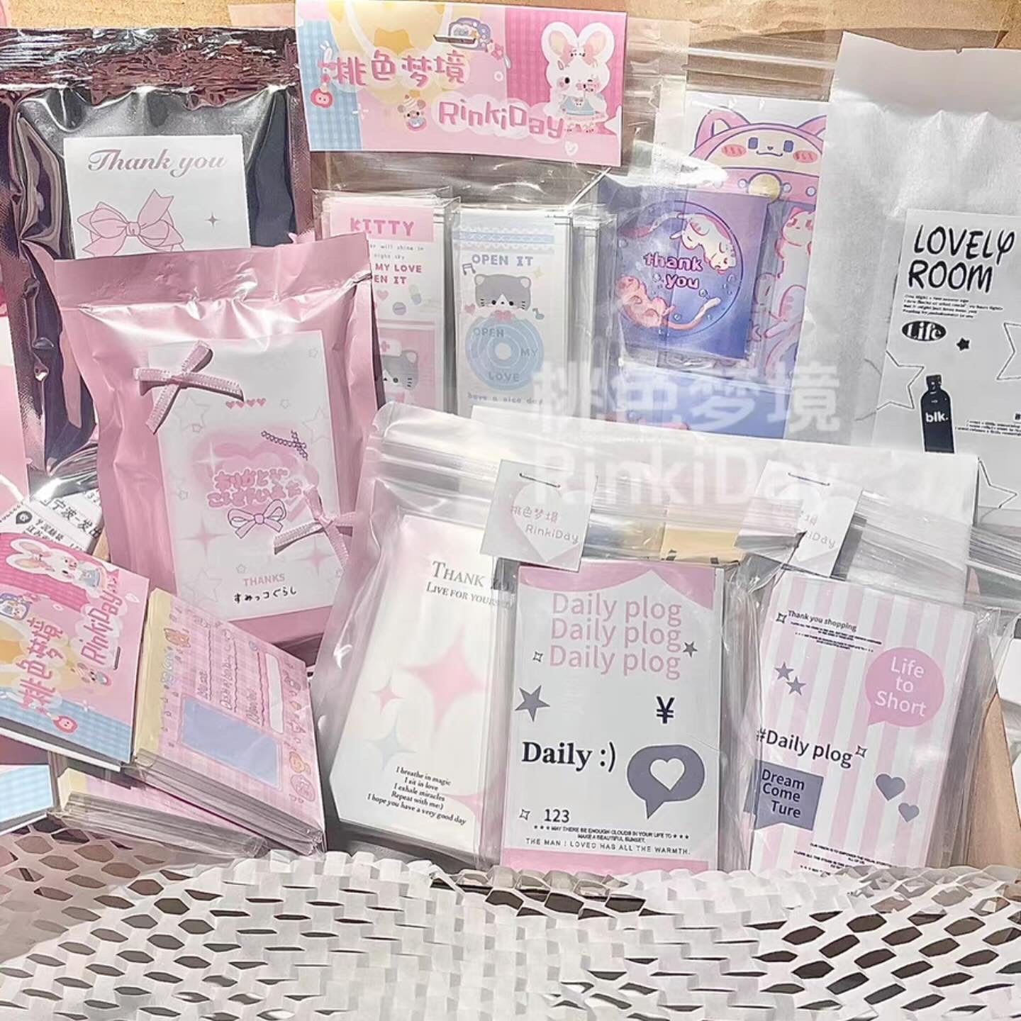{rinki day} cutie packing sticker