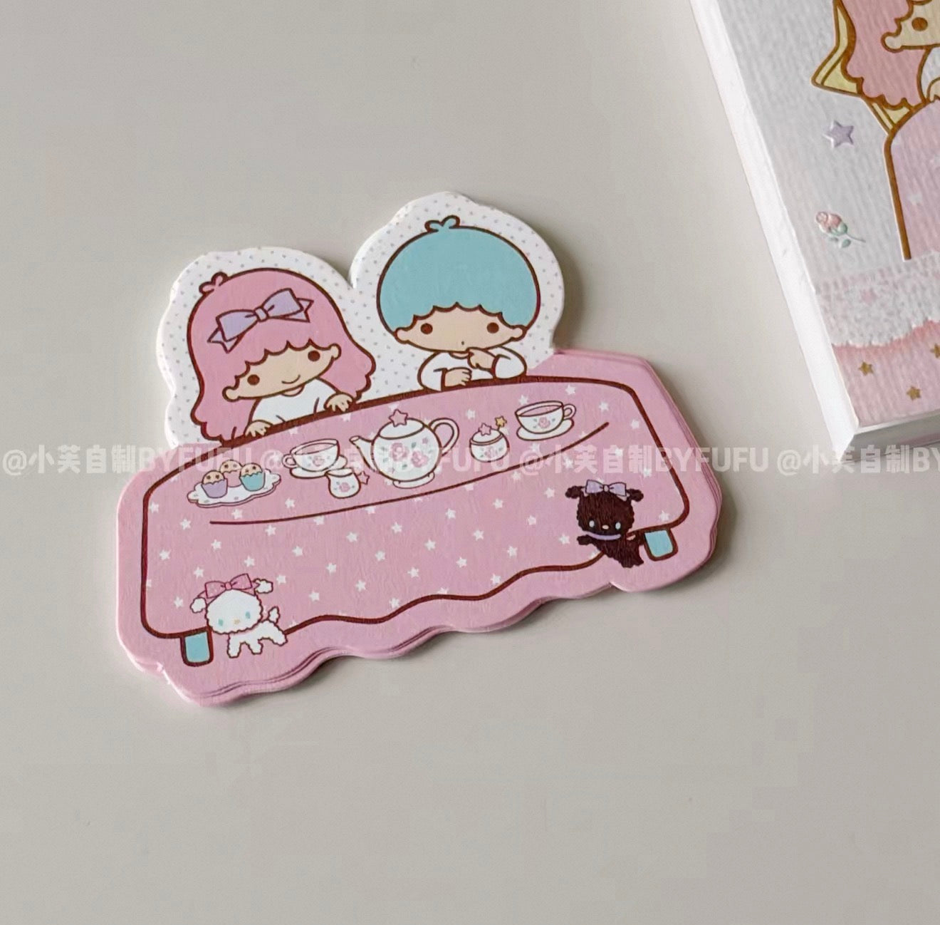 {byfufu} little twin stars tea party note