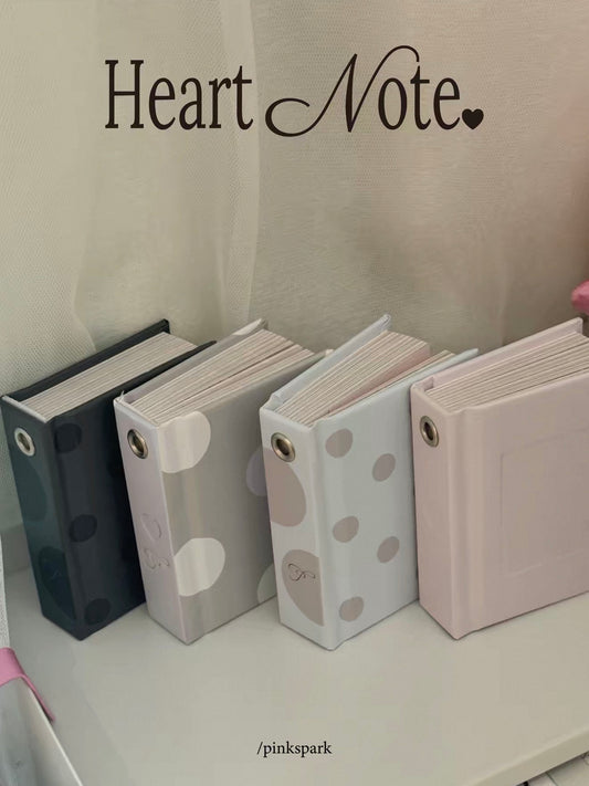 {pinkspark} heart note