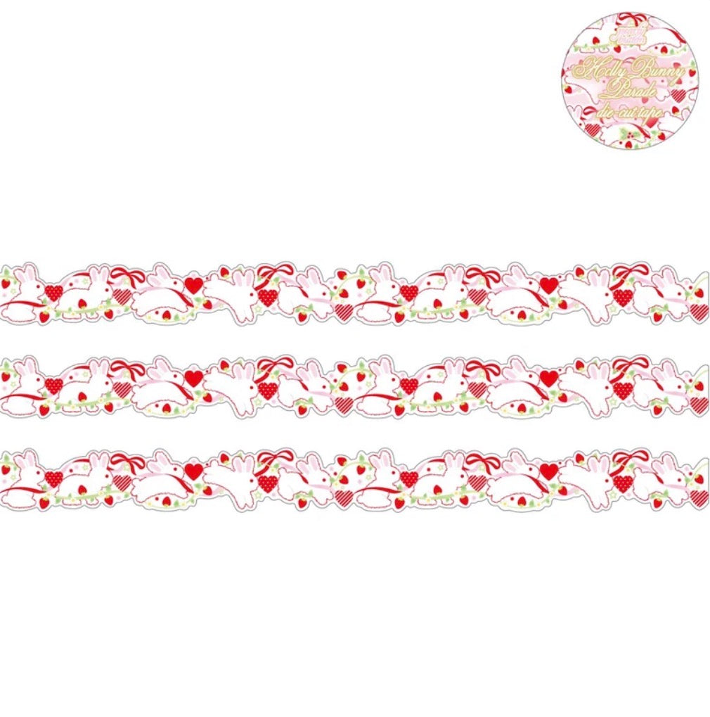 {pearly button} holly bunny parade