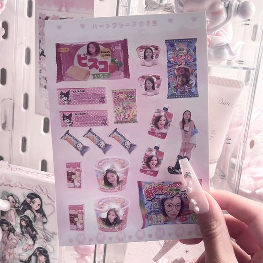 {c-艺术家} snacking jennie