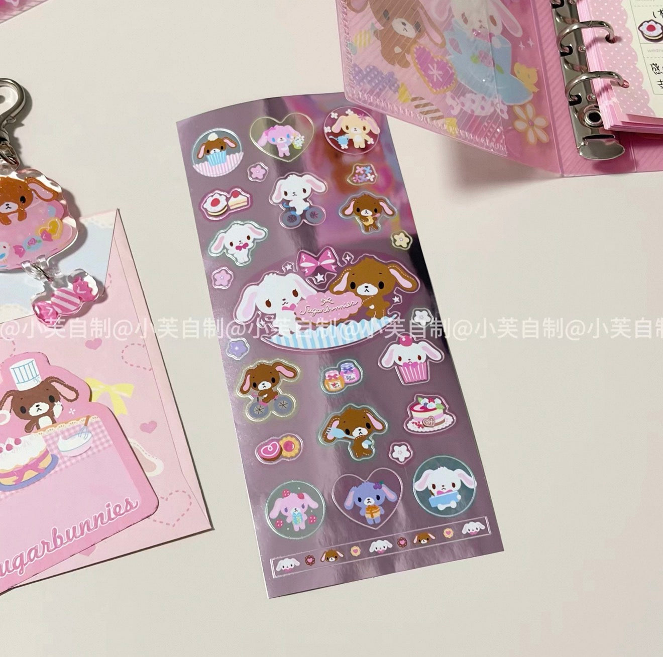 {byfufu} holographic sugarbunnies sticker