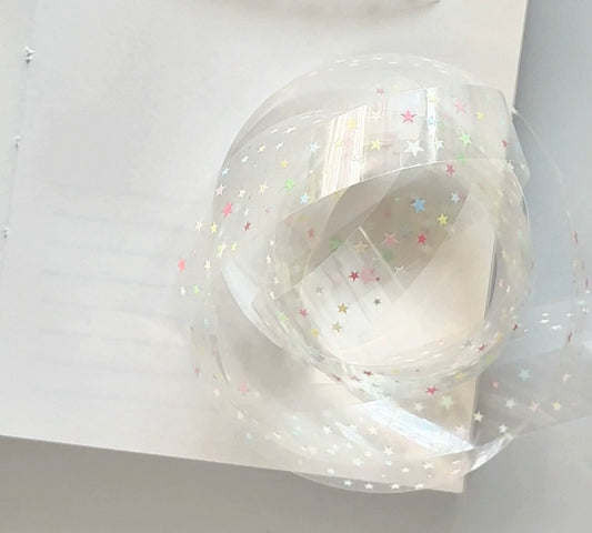{intomyvibe} rainbow star pet tape