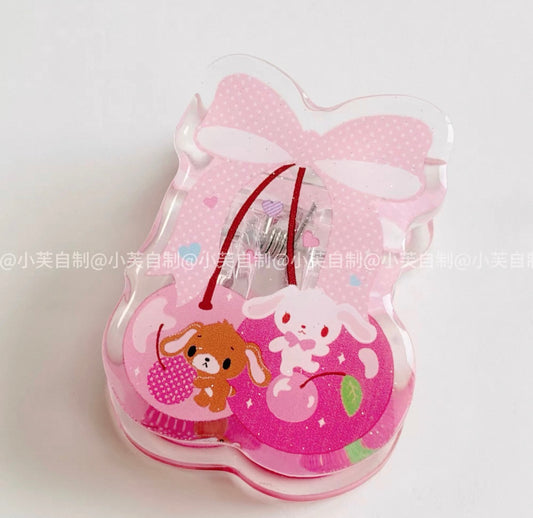 {byfufu} sugarbunnies ribbon and chef acrylic clip