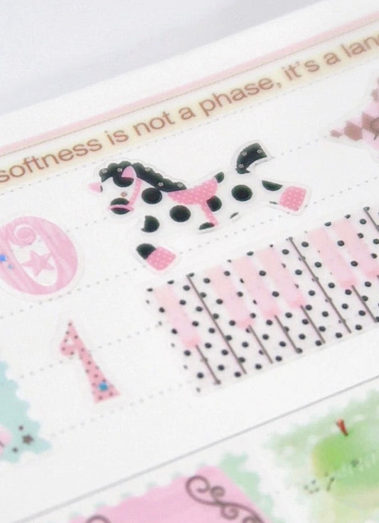 {pearly button} baby pastel pony