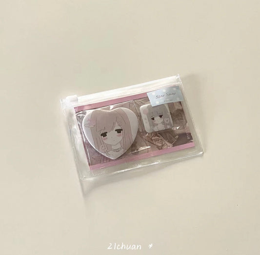 {21chuan} vol.5 star snow pin set