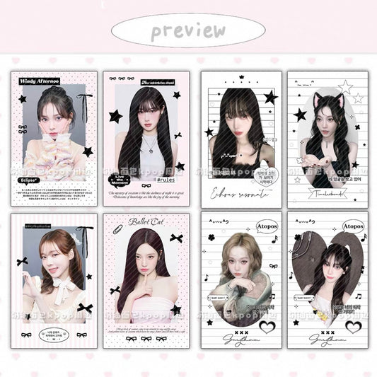 {c-艺术家} aespa deco cards