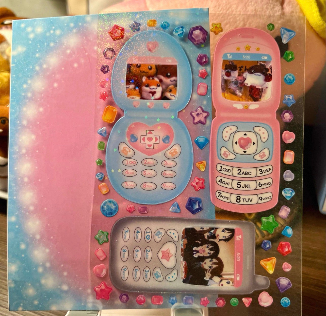 {YAO} y2k mini phone frame