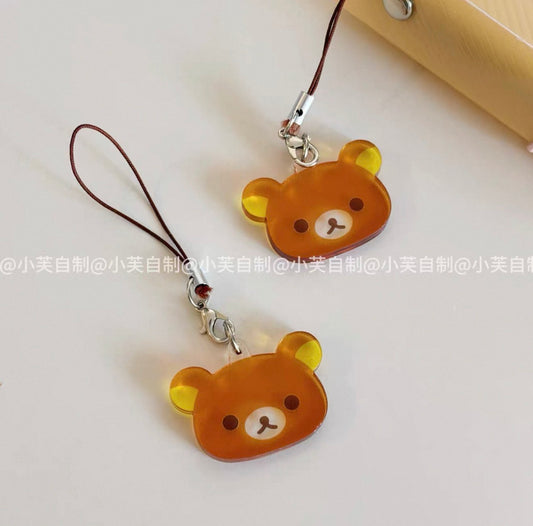 {byfufu} rilakkuma head strap