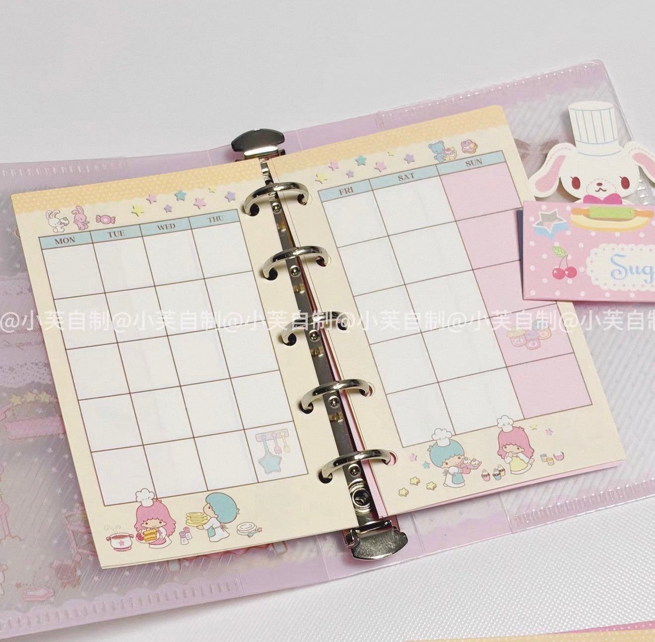{byfufu} little twin stars baking weekly m5/a7 refill