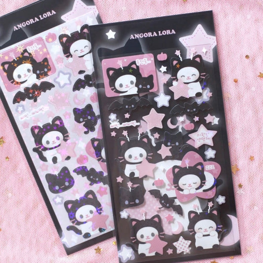 {angora lora} alien cat