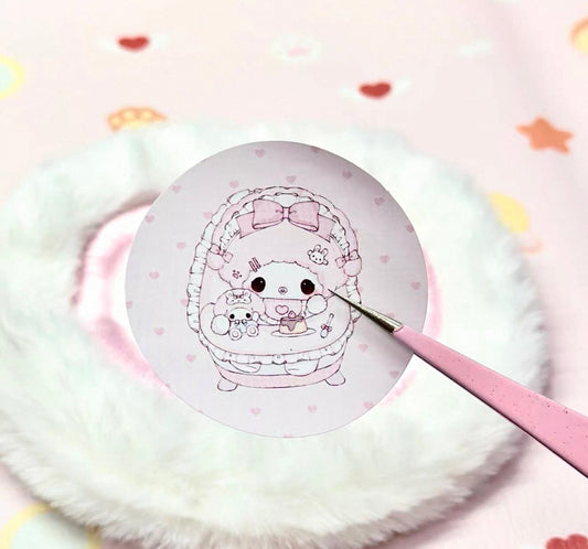 {cream french toast) circle baby sweet piano