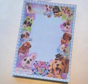 {fei dao} vintage puppy and kitty party 100p memo