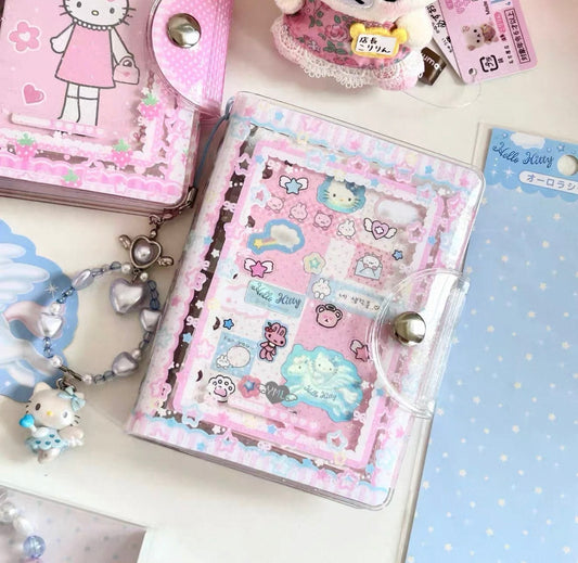 {yummylist} m5 pink and blue stars binder