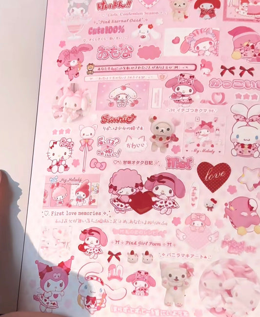 {c-贴纸书} 35p soft biscuit sticker book