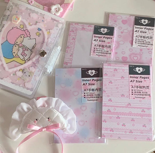 {yummylist} 3 types a7 cherry refill set