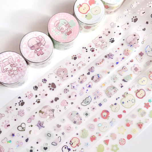 {seolkee illust} 5 types kiss cut tape