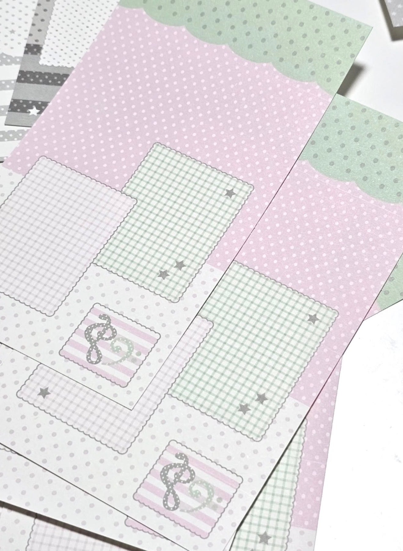 {hipromland} pearl grey melody memo set