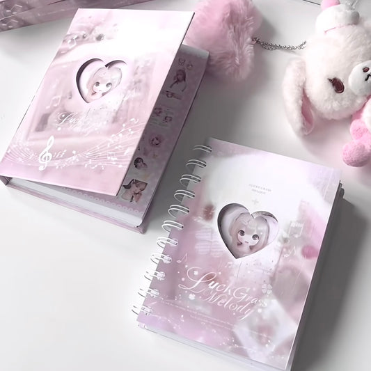 {c-贴纸书} 50 page lucky grass melody girl group sticker book