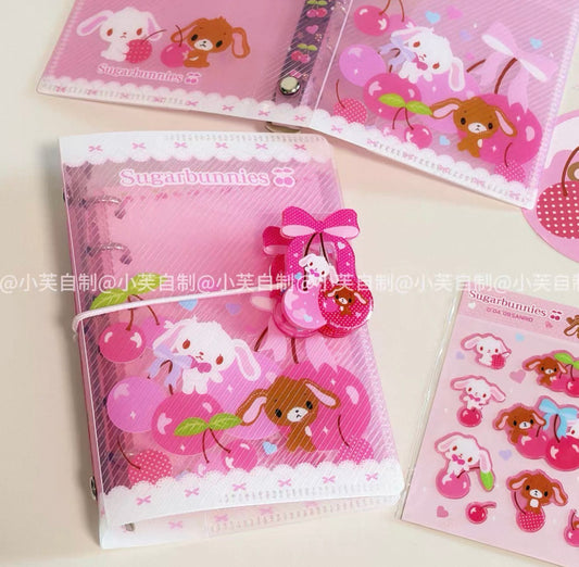 {byfufu} sugarbunnies sweet cherry m5/a7 binder