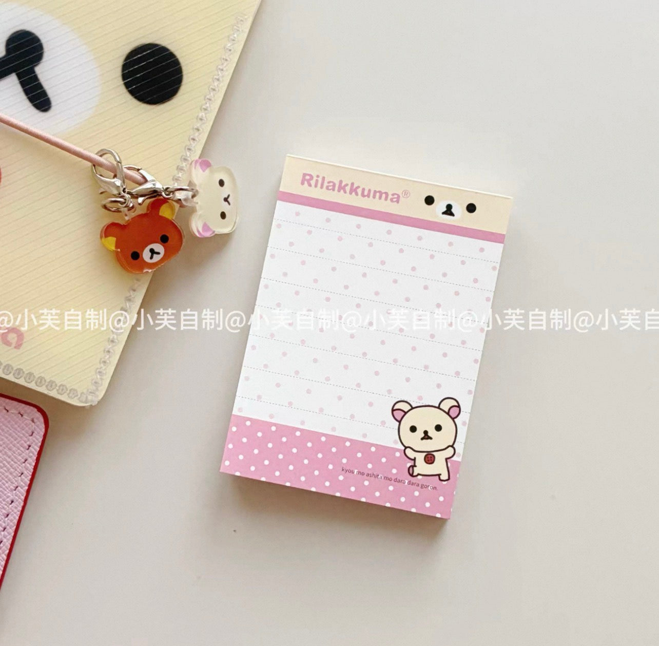 {byfufu} rilakkuma memo pad
