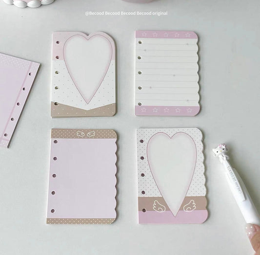 {becood} m5 pink coffee shaped refill set