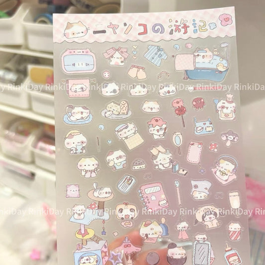 {rinki day} kittens travel