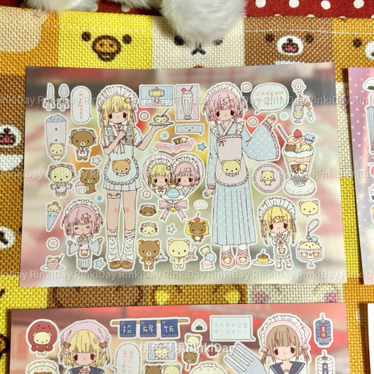 {rinki day} rilakkuma bear girls 9 types