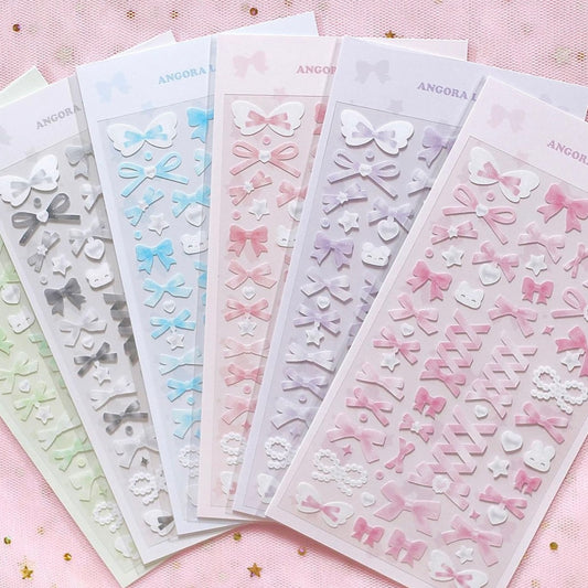 {angora lora} romantic ribbon