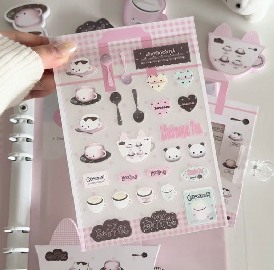 {ribbon shop} afternoon tea