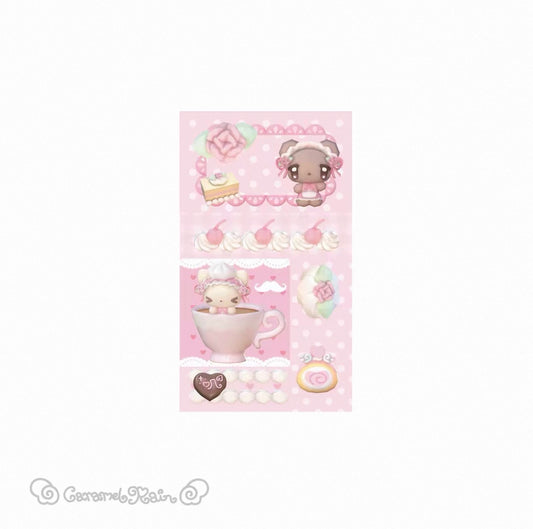 {caramel rain} 10p sweet shop memo
