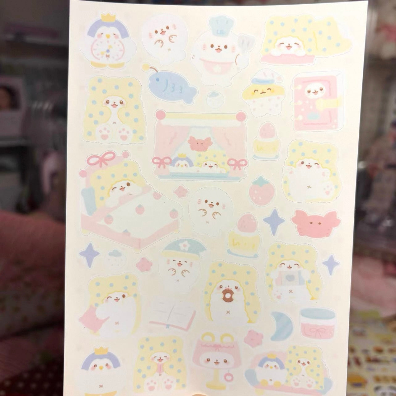 {rinki day} marshmallow blanket bear