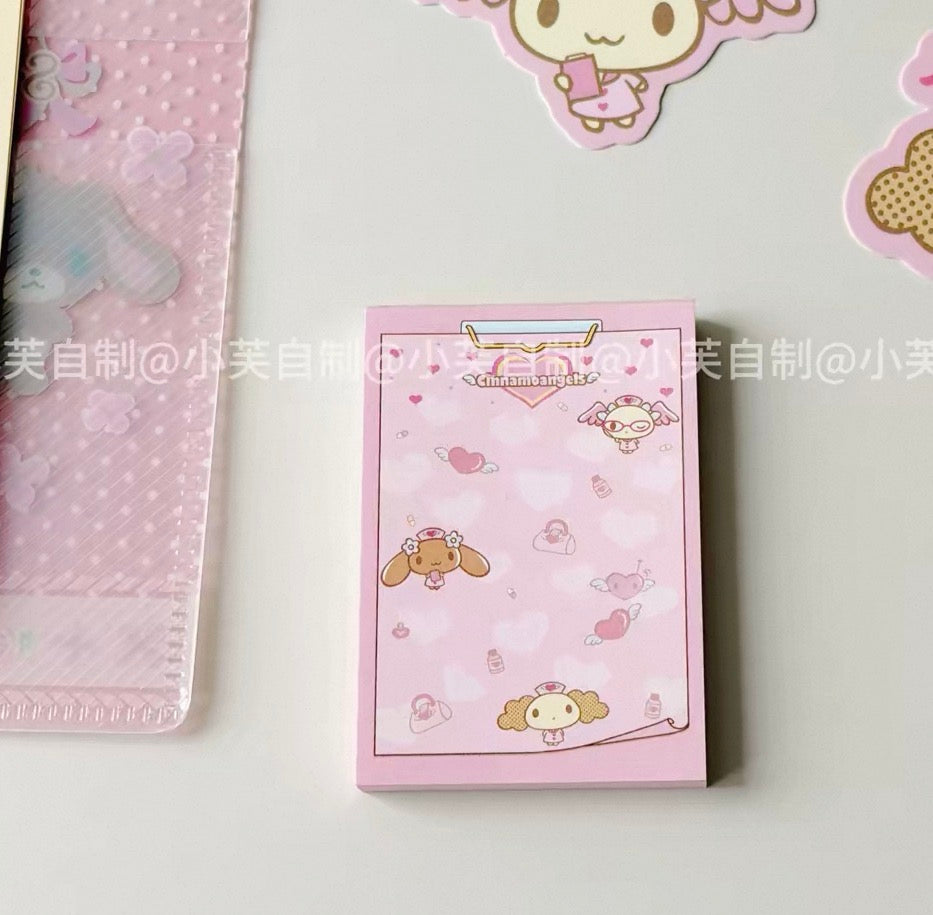 {byfufu} cinnamoangels heart memo pad