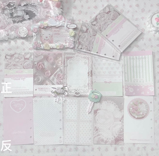 {DearDoris} m5 rose cake binder refill set