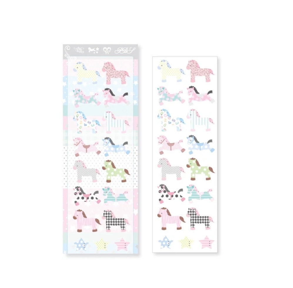 {pearly button} baby pastel pony