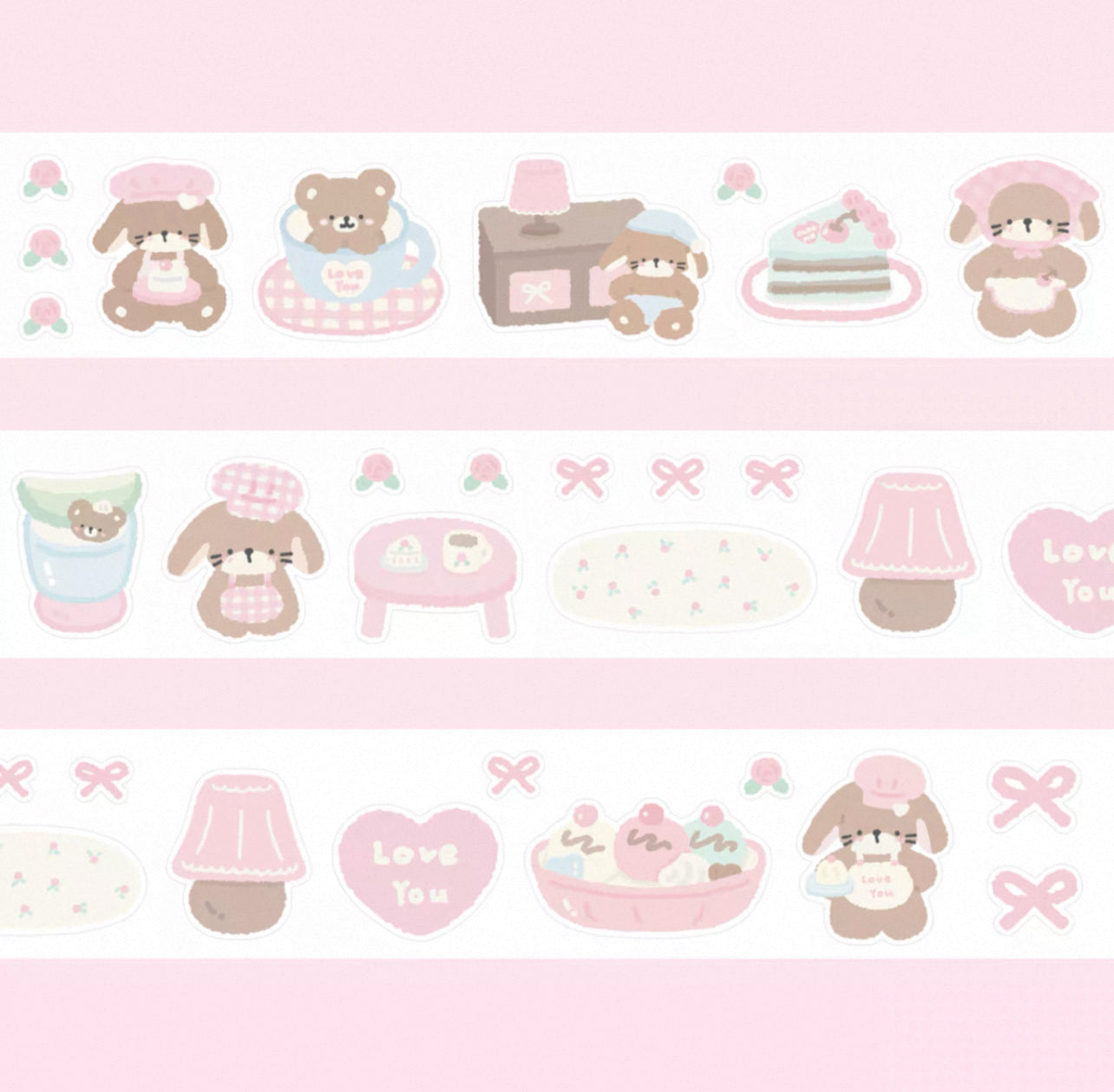 {creampark} dessert cream kiss cut tape