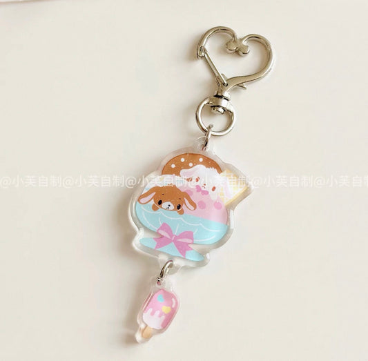 {byfufu} sugarbunnies dessert acrylic keychain