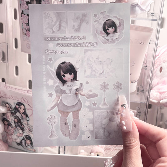 {c-艺术家} bjd : watercolor doll