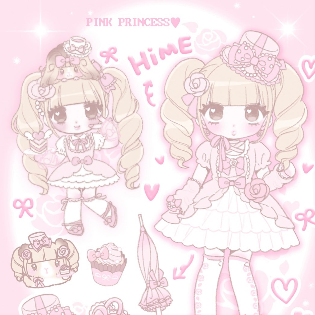 {seolkee illust} 1x random kiss cut tape