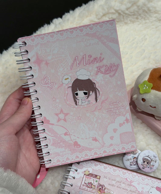 {c-贴纸书} 35p mini kitty deco sticker book