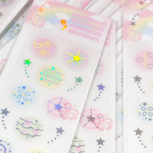 {pearly button} summer mist