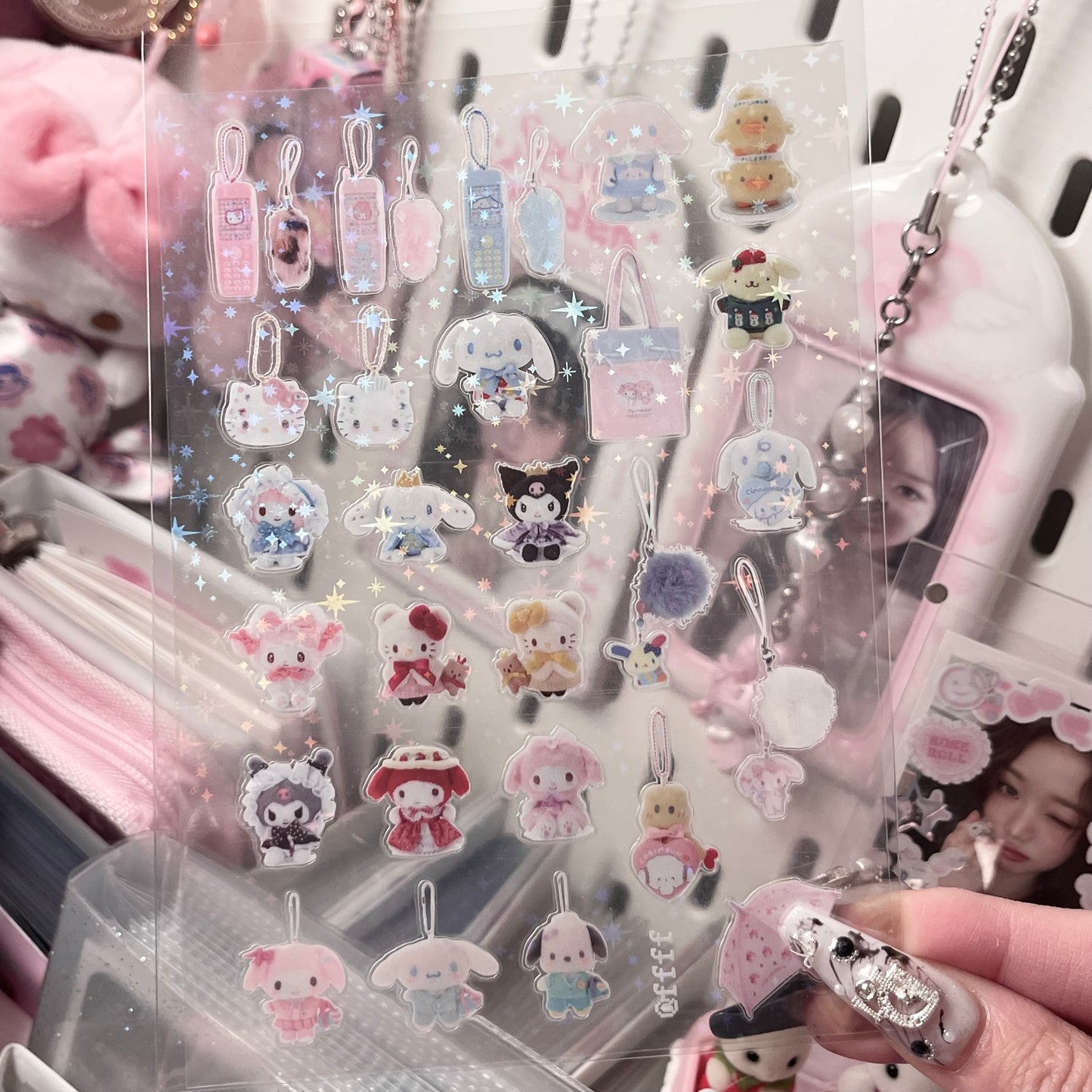 {c-艺术家} sanrio holo bag accessories