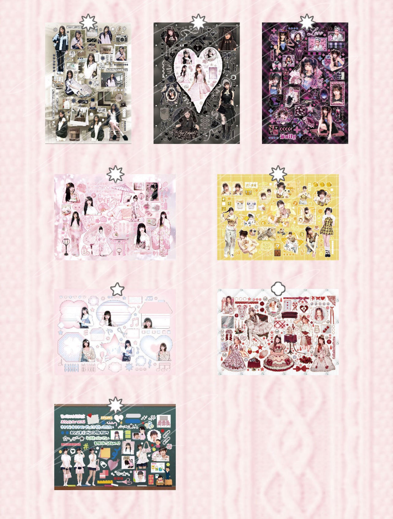 {c-艺术家} 32 page ive rei sticker book